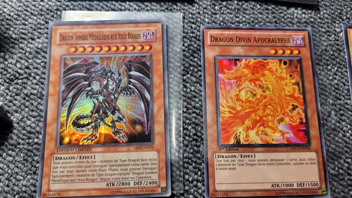 LOT DE 15 DRAGONS CARTES YU GI OH - photo numéro 6