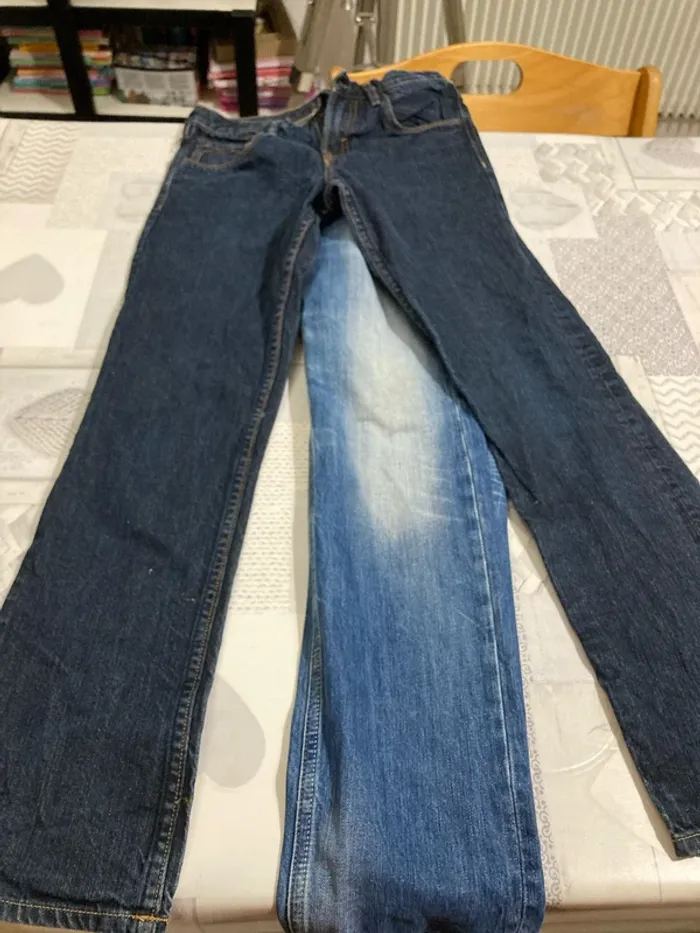 Lot jeans 12 ans - photo numéro 2