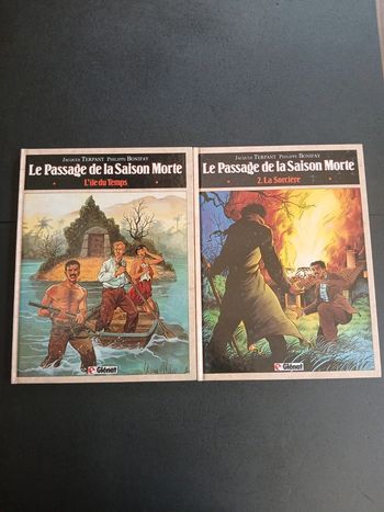 Lot de 2 bd le passage de la saison morte 1 et 2,EO (série complète)