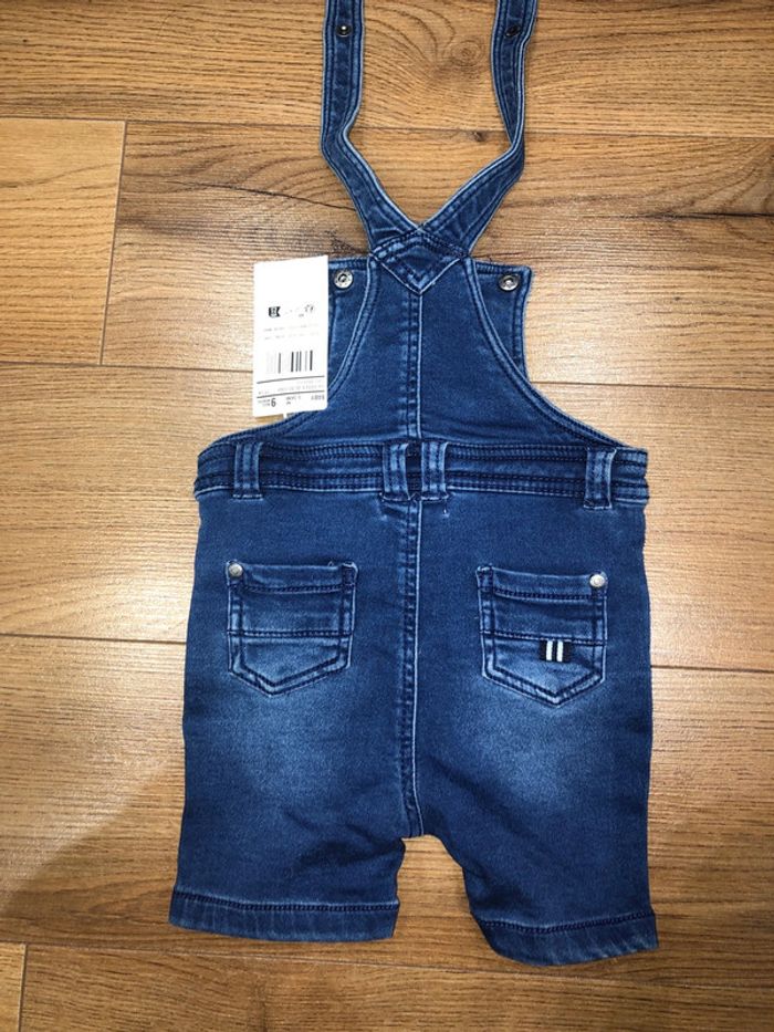 Salopette short orchestra 🌺 garçon taille 9 mois neuf avec étiquette - photo numéro 5