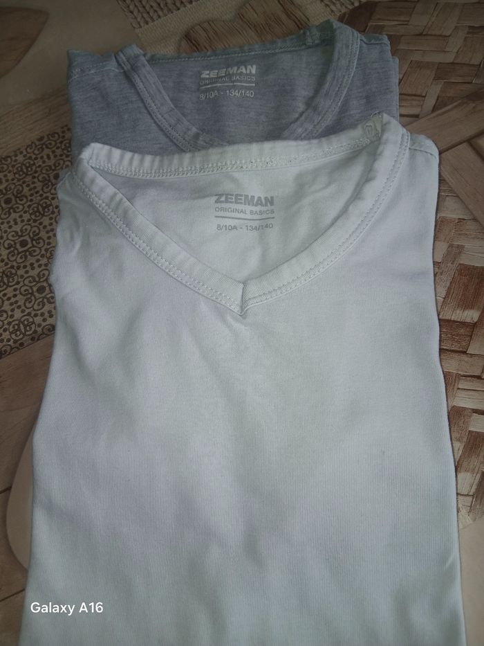 Lot 2 t-shirts manches courtes