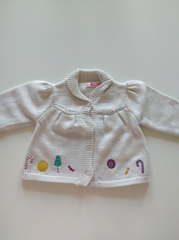 Gilet fille 6 mois