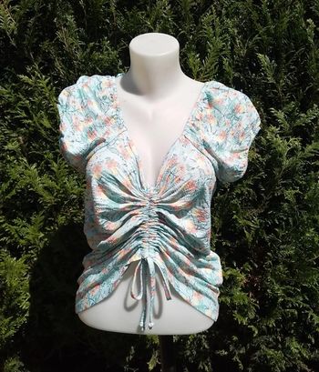 tunique taille XL cache cache neuf polyester et élastane