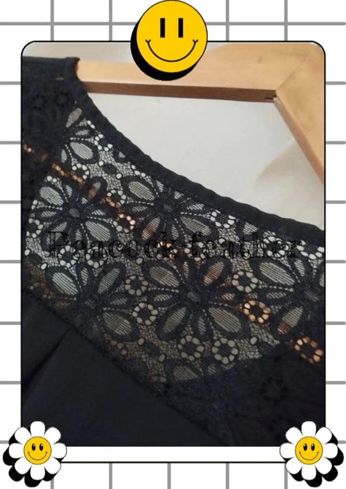 Blouse débardeur noir 40/42 - photo numéro 6