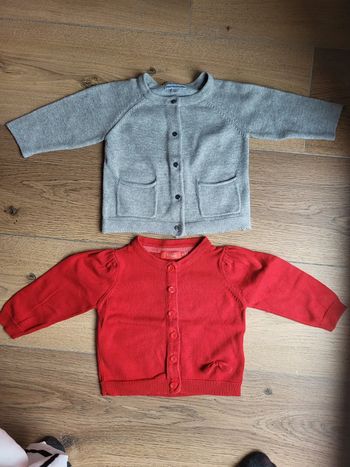 Lot de gilets 6 mois