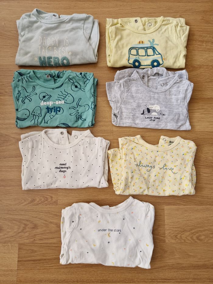 Lot 7 pyjamas 3 mois