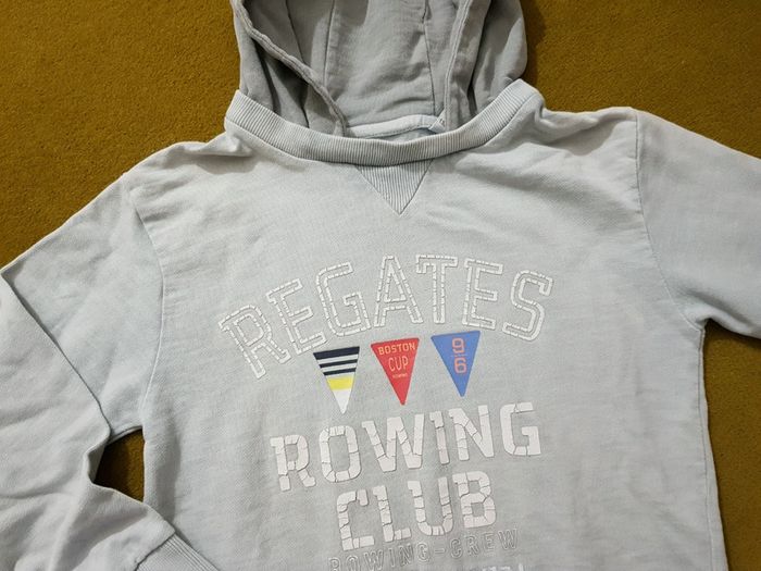 Pull hiver okaidi garçon 8ans avec capuche - photo numéro 2