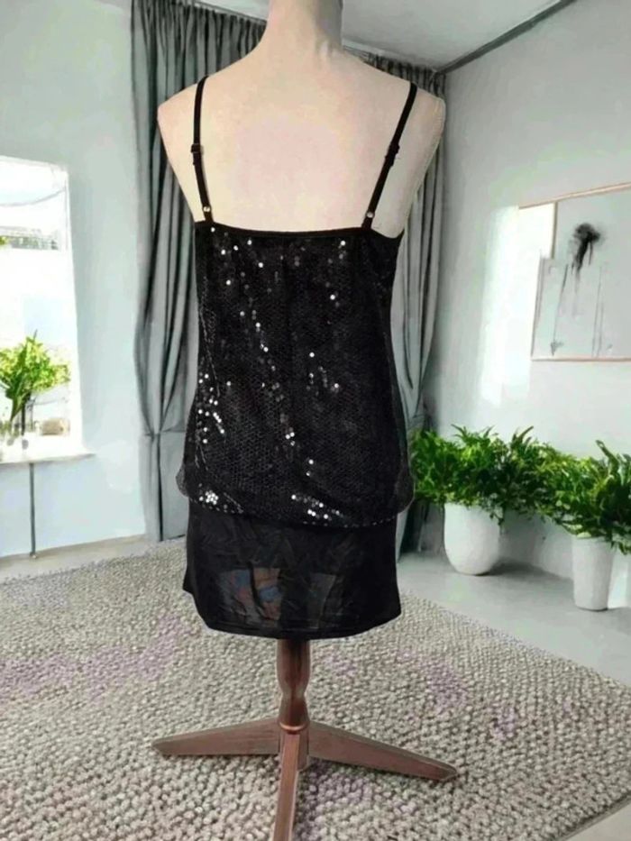 Robe a bretelles noir🌹 38🌹 - photo numéro 2