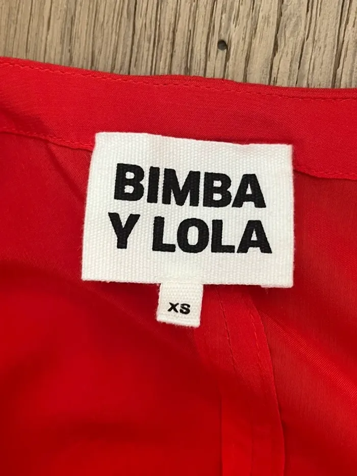Blouse fluide rouge à manches longues Bimba Y Lola - photo numéro 6