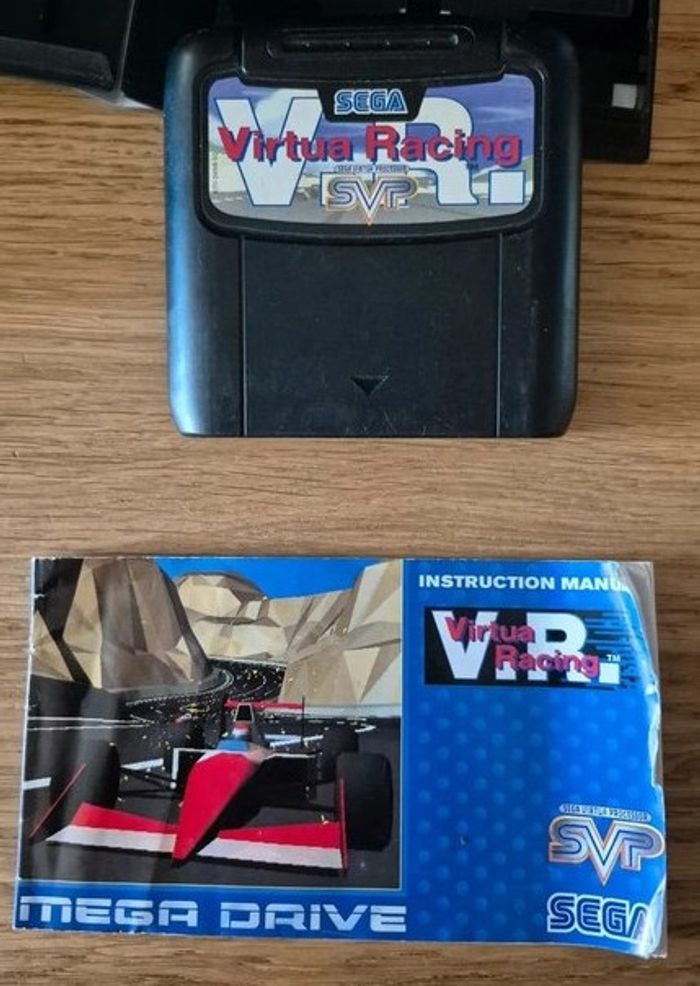 Jeu Virtual Racing Sega Megadrive - Complet Pal Fr / Eur CIB - photo numéro 4