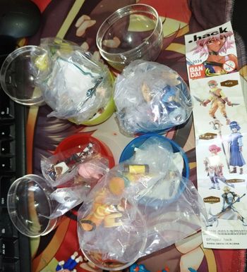 Gashapon HACK Neuf Full set vol 1 figurine figure rare HGIF HG