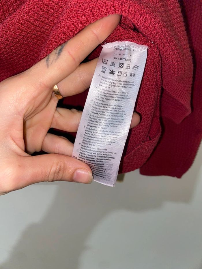 Pull rouge - photo numéro 5