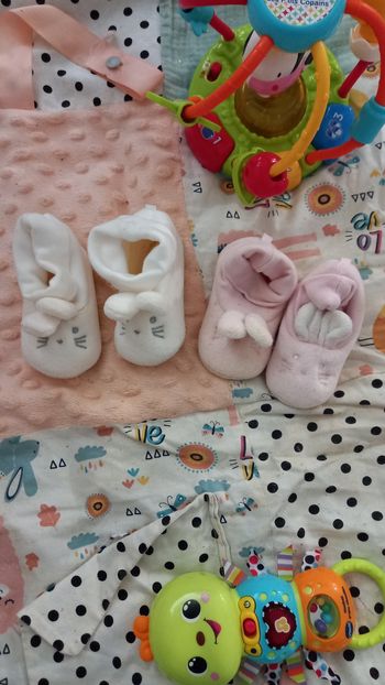 Chaussons bébé 0/6 mois