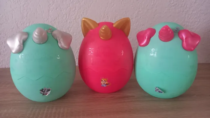 Lot de 3 Oeufs surprise Rainbocorns