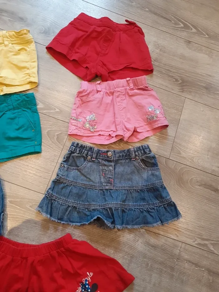 Lot shorts et jupes 24 mois - photo numéro 5