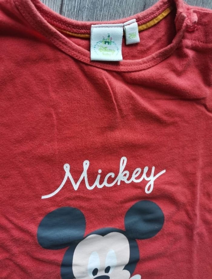 Tee shirt manches longues Mickey 2 ans Disney - photo numéro 3