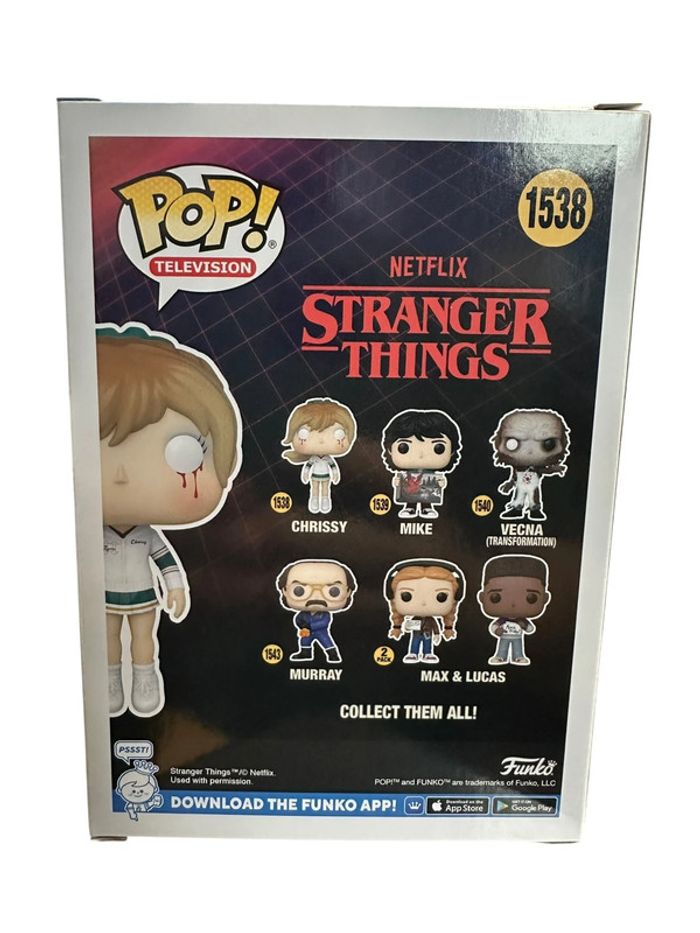 Figurine funko pop Stranger Things Chrissy 1538 neuf - photo numéro 3