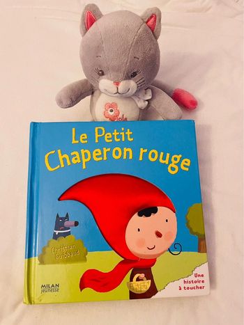 Livre le petit chaperon rouge à toucher animé