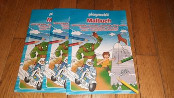 Lot livret coloriage playmobil
