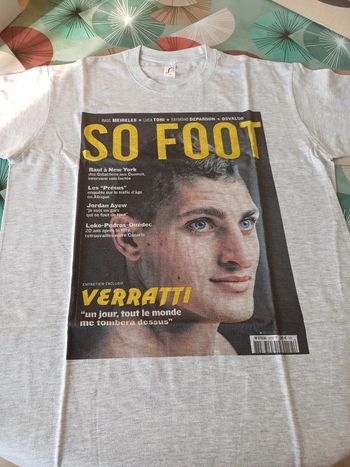 Tshirt So Foot Marco Verratti taille S