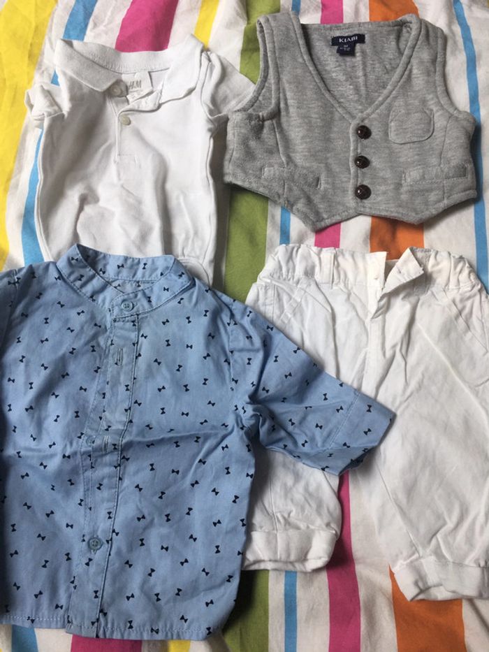 Lot de 4 pièces garcon en 1 mois - photo numéro 2