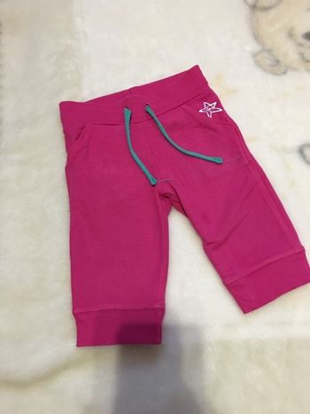 jogging 3/4 rose comme neuf