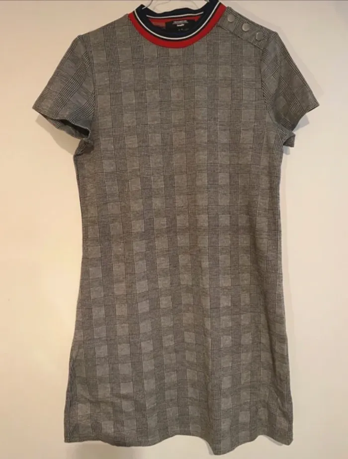 Robe droite à carreaux esprit british – Jennyfer – Taille M