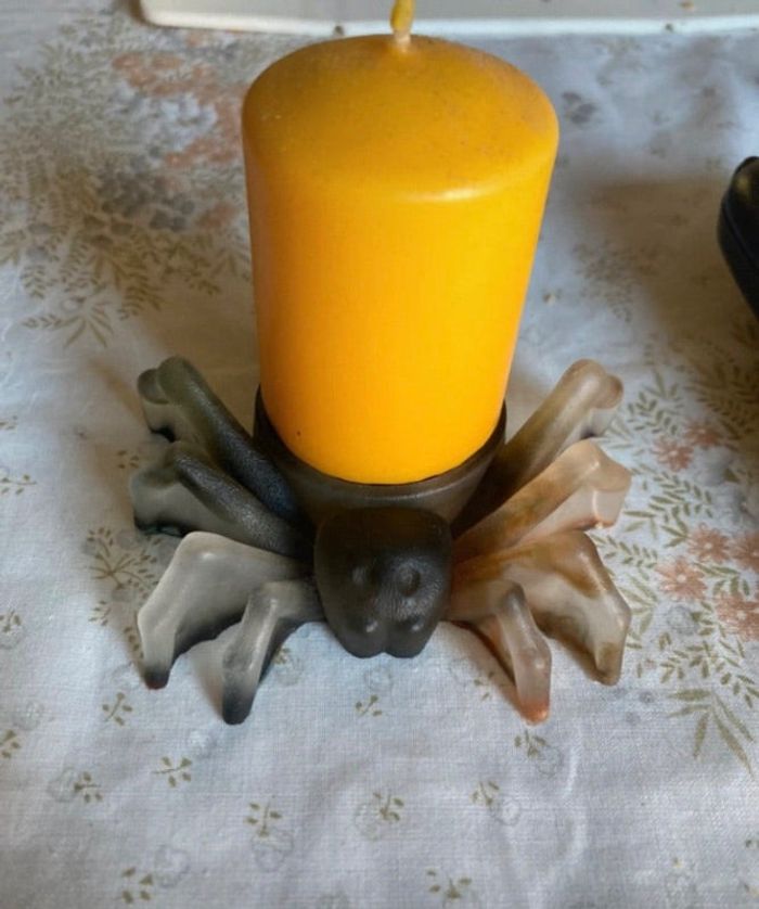 Bougeoir araignée