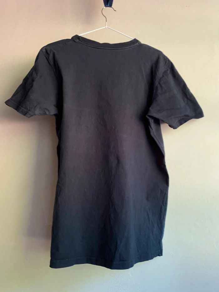 433 - t-shirt à manches courtes bleu marine et imprimé - photo numéro 5