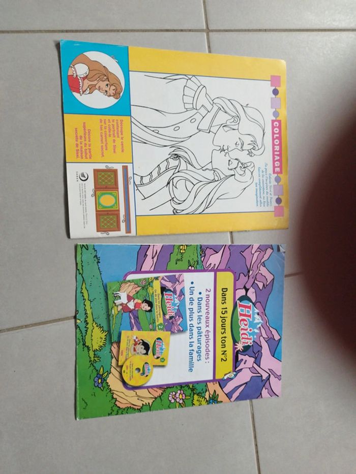 Livre vintage Sissi et heidi - photo numéro 2