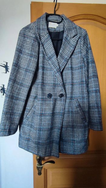 Manteau a carreaux