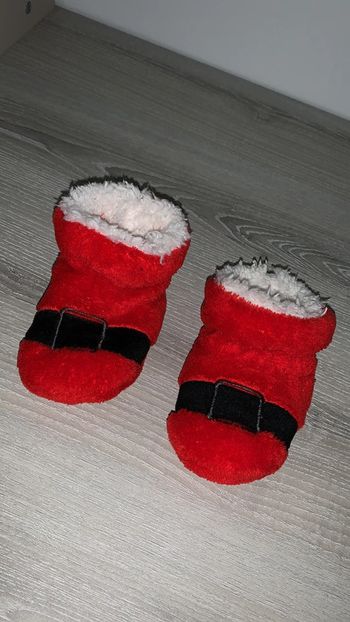 Chausson bébé noel