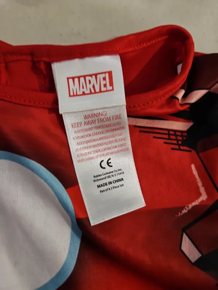 Déguisement Iron man 7/8 ans Marvel - photo numéro 4