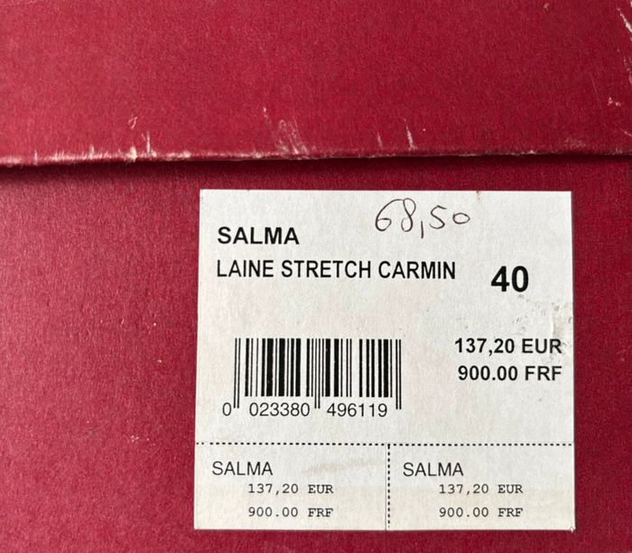 Bottines Kenzo Laine et Cuir Couleur Carmin T.40 - photo numéro 10