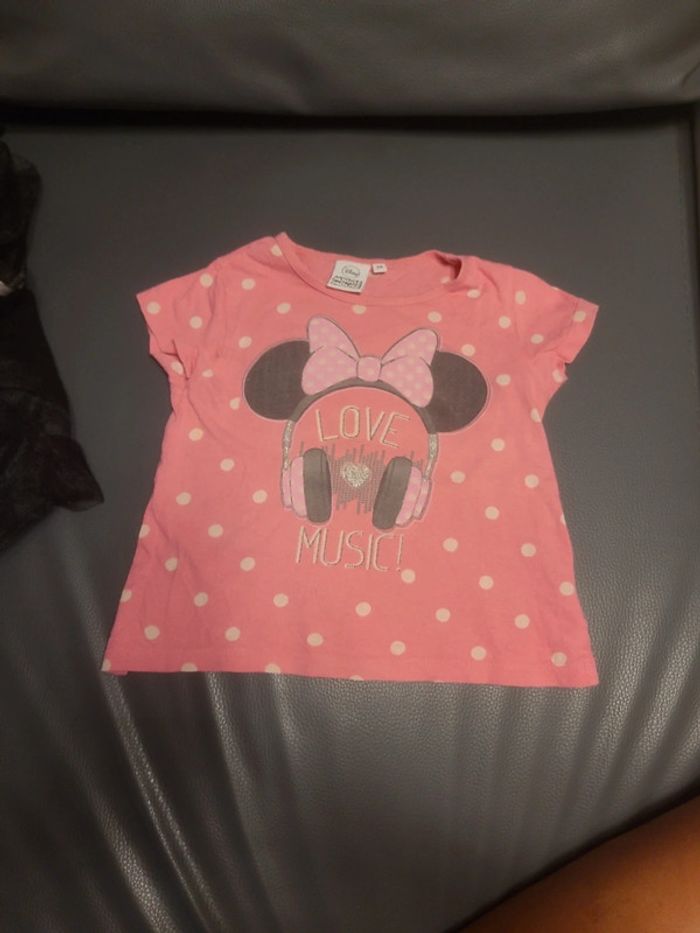 Tee-shirt minnie mouse disney 3 ans