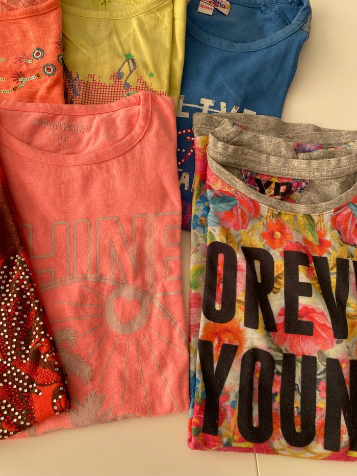 Lot t-shirts - photo numéro 3