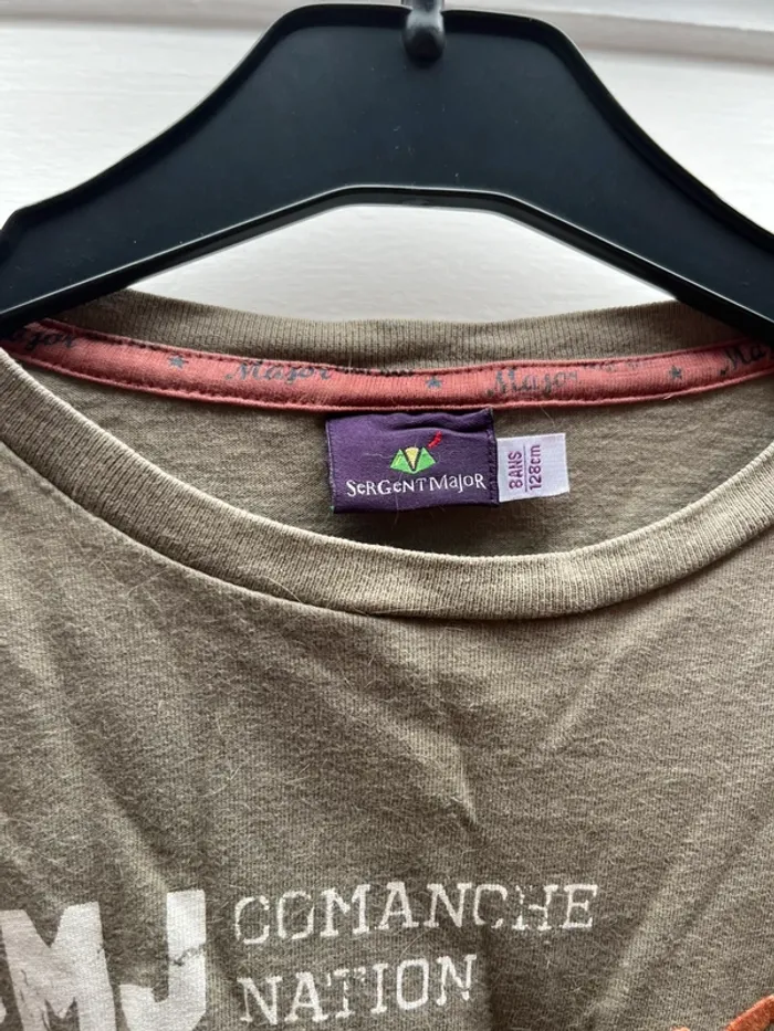 T-shirt manches longues Garçon 8 ans - photo numéro 3