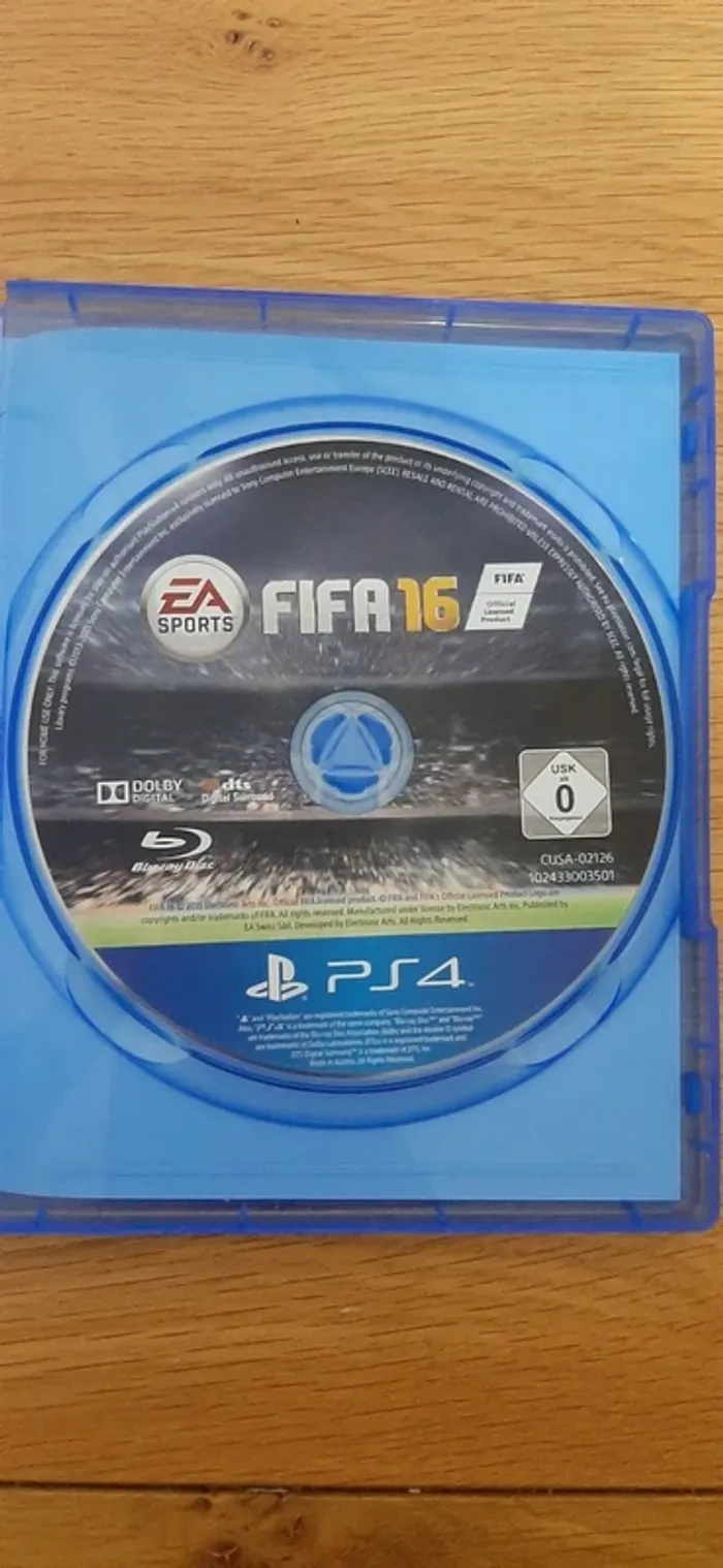 Jeu Fifa 2016 ps4 - photo numéro 3