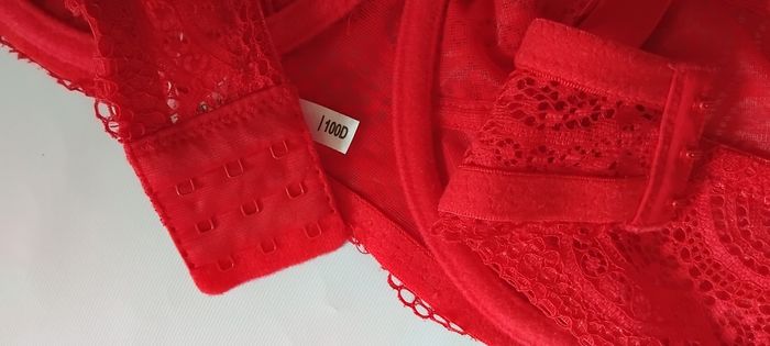 Soutien gorge Rouge 100D - photo numéro 4