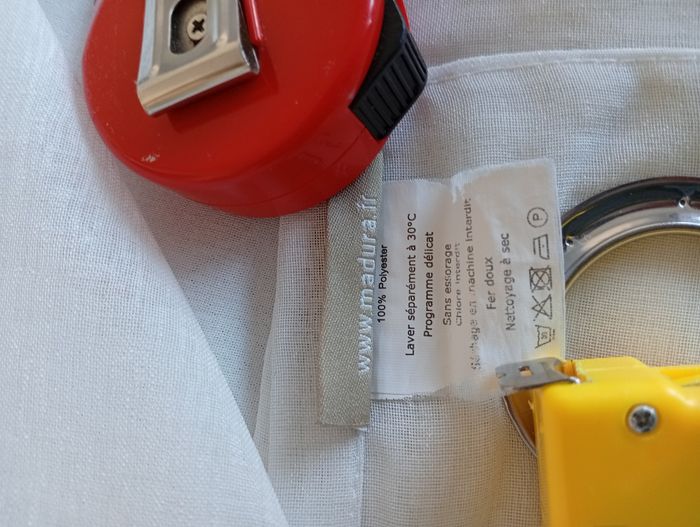 2 Rideaux blancs à œillets. Madura - photo numéro 9