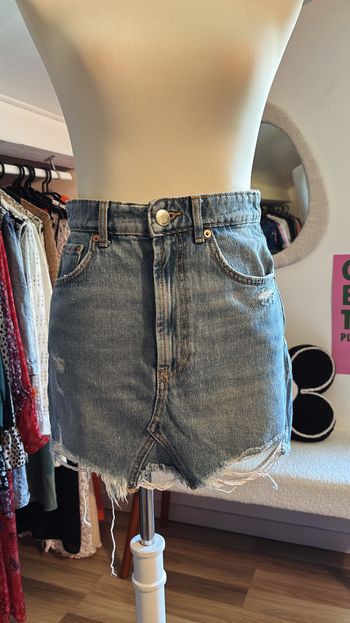 Jupe en jean Zara T36