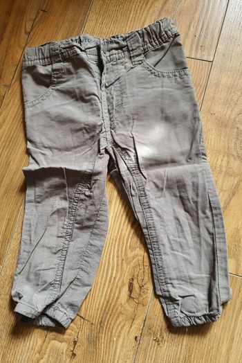 Pantalon gris été 12 mois Tout Compte Fait