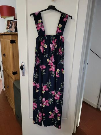Robe longue fleurie