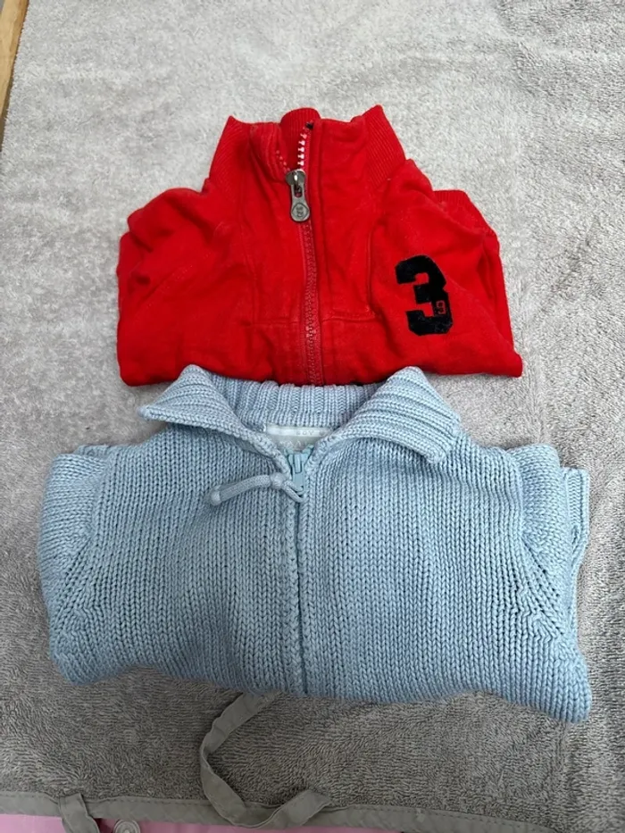 Lot de 2 gilets 3 mois