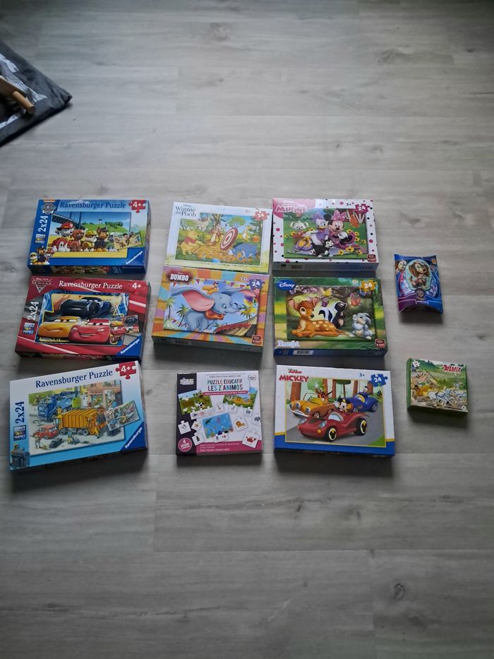 Lot de 16 puzzles 24 pièces - photo numéro 2