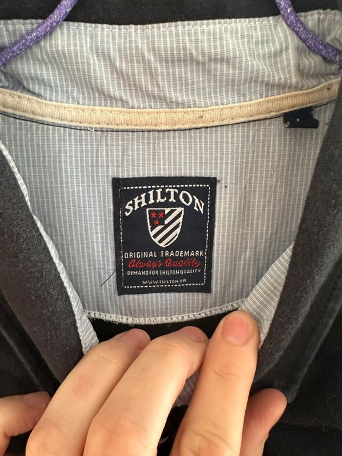 Polo manche longue shilton taille L - photo numéro 5