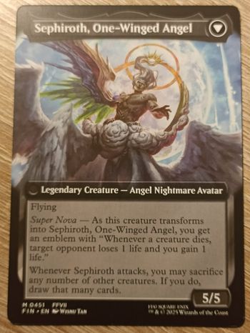 Sephiroth Fabled Soldier