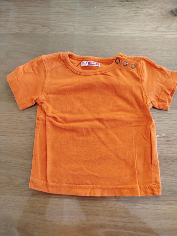 Tee-shirt orange - photo numéro 2