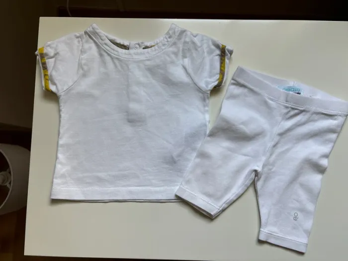 Ensemble T shirt et Pantalon 3 mois Obaibi