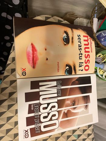 Lot de 2 livres de musso